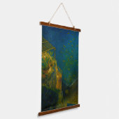 Mauertapete aus Holz Wandteppich Mit Holzrahmen (Gewinkelt)