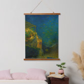 Mauertapete aus Holz Wandteppich Mit Holzrahmen (Schlafzimmer)