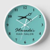 Maueruhr mit Firmenname Uhr (Vorderseite)