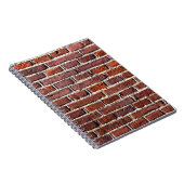 Mauerwerk aus rotem Ziegelstein Notizblock (Rechte Seite)