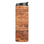 Mauerwerk aus Ziegelmauer Thermosbecher (Nach links gedreht)