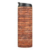 Mauerwerk aus Ziegelmauer Thermosbecher (Nach rechts gedreht)