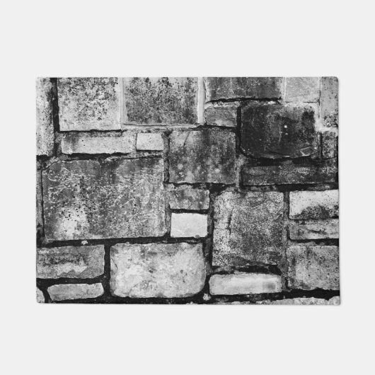 Mauerwerk - Gartenmauer 2 Fußmatte (Vorderseite)