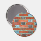 Mauerwerk Magnet (Vorderseite/Rückseite)