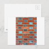 Mauerwerk Postkarte (Vorne/Hinten)