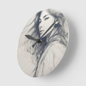 Mauerwerk Runde Wanduhr (Winkel)