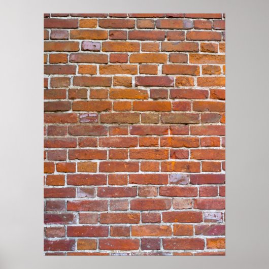 Mauerziegel Poster (Vorne)