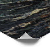 Maufra - Die wachsende Flut in Port-Blanc Poster (Ecke)