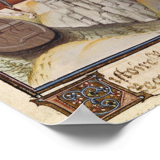 Maugis kämpft gegen die Schlange Poster (Ecke)