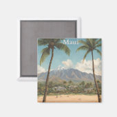 Maui (1) magnet (Vorderseite/Rückseite)