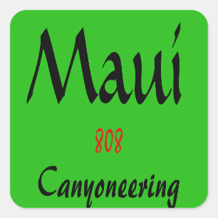 Maui 808 Aufkleber