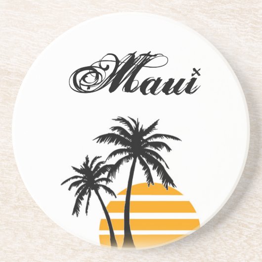 Maui-Achterbahn Getränkeuntersetzer (Vorne)