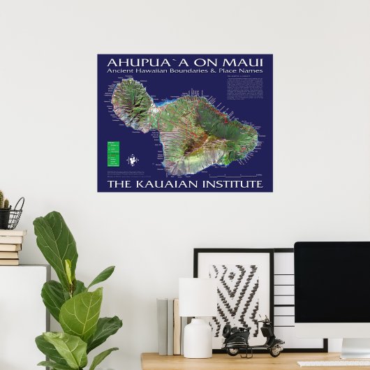 Maui Ahupuaa Poster (Heimbüro)