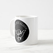 Maui - Aloha Shaka praktizieren (Hang locker) Kaffeetasse (Vorderseite Links)