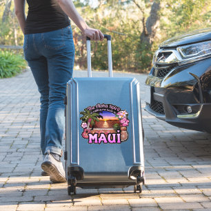 Maui Aloha Spirit ruft Aufkleber