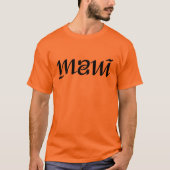 Maui ambigram T-Shirt (Vorderseite)