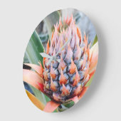 Maui Ananas Hawaii Große Wanduhr (Winkel)