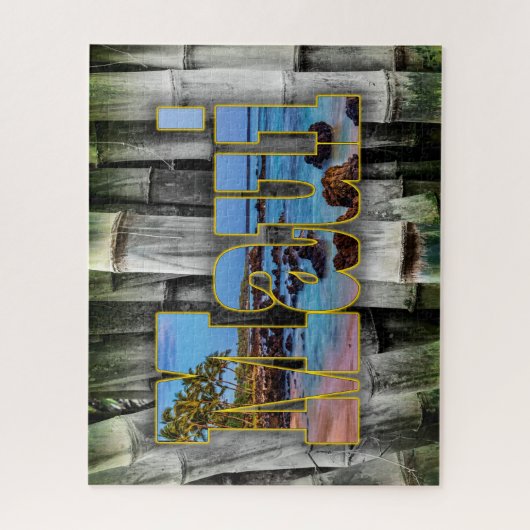 Maui Bamboo Puzzle (Vertikal)