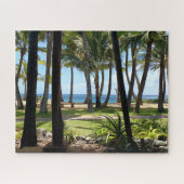 Maui Beach Hawaii Palm Trees Puzzle (Horizontal)