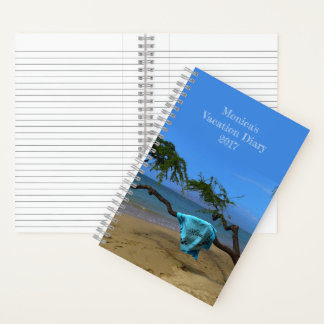 Maui Beach Notebook mit Ihrem Namen Notizblock