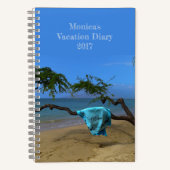 Maui Beach Notebook mit Ihrem Namen Notizblock (Vorderseite)