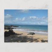 Maui Beach Postcard Postkarte (Vorderseite)