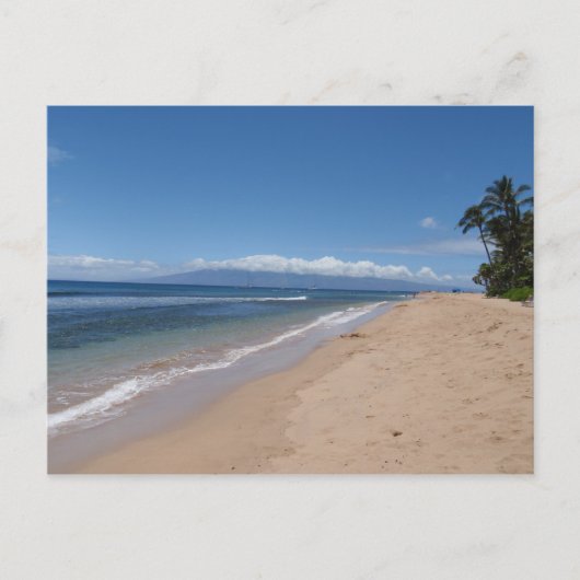 Maui Beach Postkarte (Vorderseite)