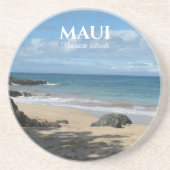 Maui Beach Sandstone Untersetzer (Vorne)
