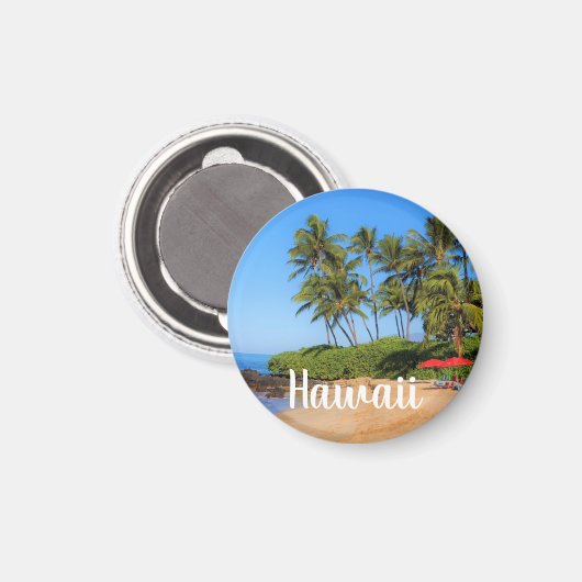 Maui Beach Umbrella Magnet (Vorderseite/Rückseite)