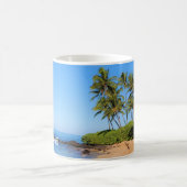 Maui Beach Umbrellas Kaffeetasse (Mittel)