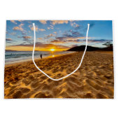 Maui Big Beach Geschenktasche Große Geschenktüte (Vorderseite)