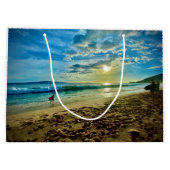 Maui Big Beach Geschenktasche Große Geschenktüte (Rückseite)
