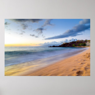 Maui Black Rock Beach Poster