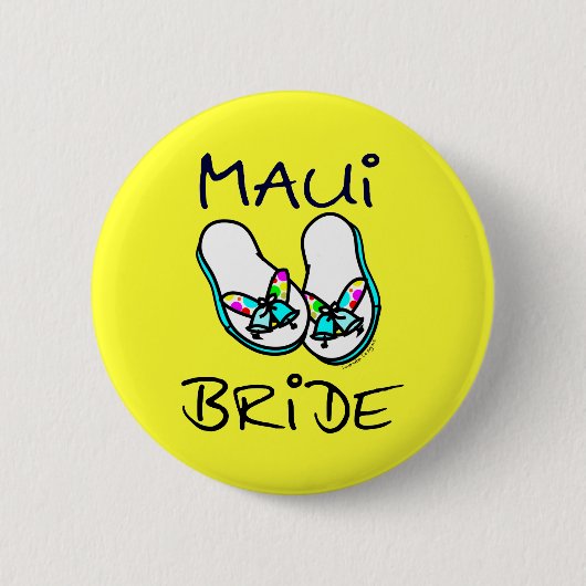 Maui Bride Button (Vorderseite)