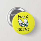 Maui Bride Button (Vorne & Hinten)