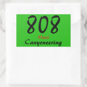 Maui Canyoneering Aufkleber (Tasche)