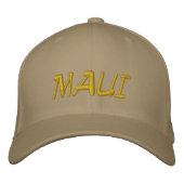 Maui Cap Bestickte Kappe (Vorderseite)