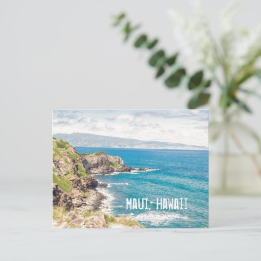 Maui Coast | Postkarte (Stehend Vorderseite)