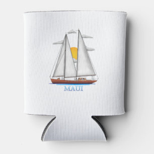 Maui Coastal Nautical Segelschiff Dosenkühler