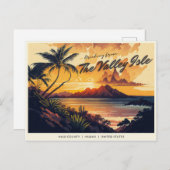 Maui - Die Valley Isle Postkarte (Vorne/Hinten)