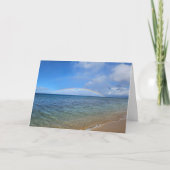 Maui Doppelregenbogen Blank Innen Feiertagskarte (Vorderseite)