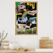 Maui Erinnerungen Poster (Küche)
