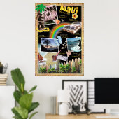 Maui Erinnerungen Poster (Heimbüro)