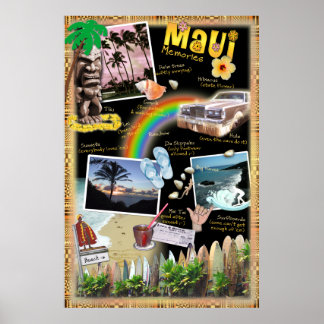 Maui Erinnerungen Poster