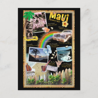 Maui Erinnerungen Postkarte