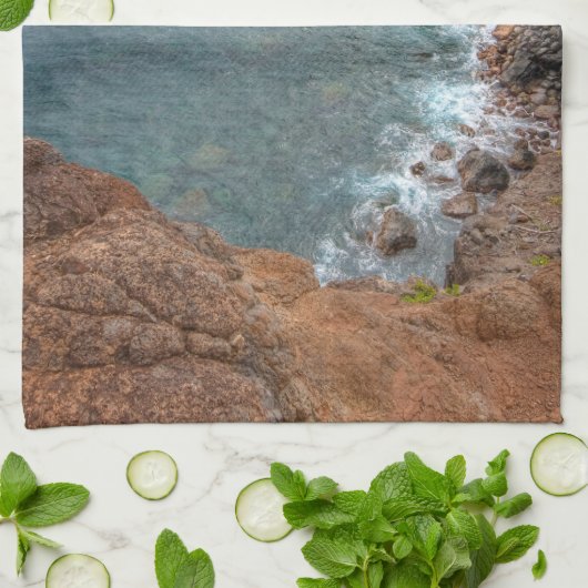 Maui-Farben Geschirrtuch (Gefaltet)