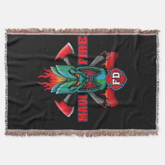 Maui Fire Decke (Vorderseite)