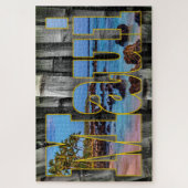 Maui Graphics auf Bamboo Hintergrund Puzzle (Vertikal)