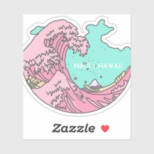 Maui Hawaii-Aufkleber Aufkleber