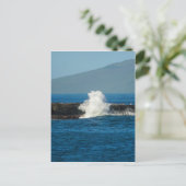 Maui Hawaii Beach 2014 Postkarte (Stehend Vorderseite)